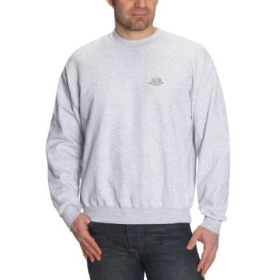 Image of Fruit of the Loom Men&#039;s Set in Classic Sweater, Black, S UK