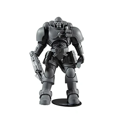Image of McFarlane Toys, Warhammer 40000 Reiver Action Figure with 22 Moving Parts, Unpainted Collectible collectors stand base, Customise Your Ages 12+, Multicolor