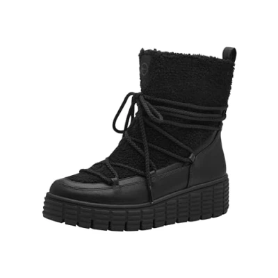 Image of Tamaris Women&#039; 1 26479 43 Fashion Boot, Plain Black, 6 UK