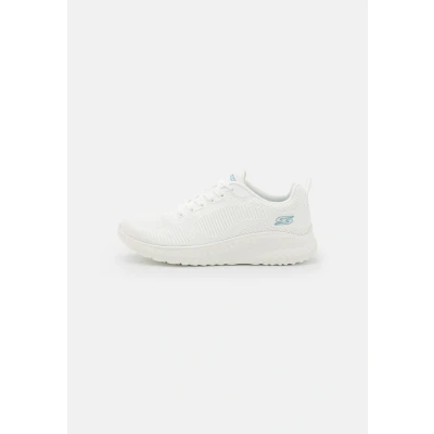 Image of Skechers Women&#039;s BOBS Squad Chaos FACE Off Sneaker, White, 3 UK