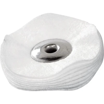 Image of Dremel 423S EZ SpeedClic Polishing Cloth Wheel for Steel, Aluminium, Brass, Silver, Gold (25 mm)