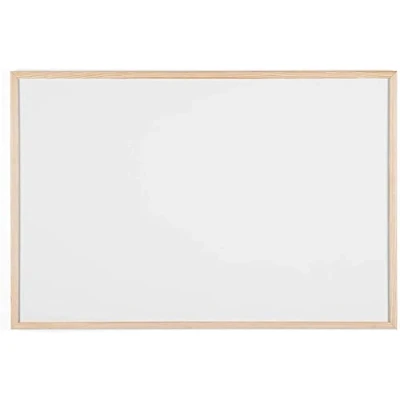 Image of KAV Wipe Board whiteboard (Non Magnetic) White Dry Boards Office Wall Note for and Home School NHS etc with Marker (600 x 900 mm)