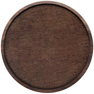 Image of LSA International Serving Tray, Walnut, Ø40cm