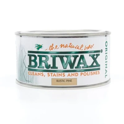Image of Briwax Original Rustic Pine 200g New Size for Smaller Jobs The Natural Wax Cleans, Stains and Polishes