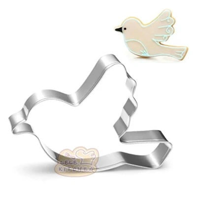Image of Stainless Steel Kitchen Tool Cookie Cutter Bird