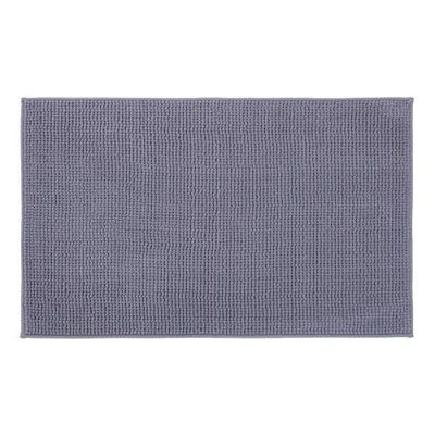 Image of Gözze Anti Slip Bath Mat, Super Soft, 100% Microfibre, 70 x 120 cm Grey