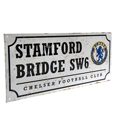 Image of Chelsea Retro Street Sign Multi Colour