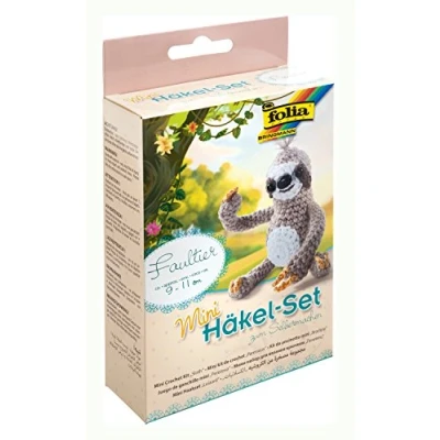Image of folia 23912 Crochet Set, Sloth