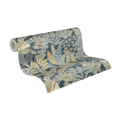 Image of A.S. Création Antigua 390955 Non Woven Plant Wallpaper 10.05 m x 0.53 Made in Germany