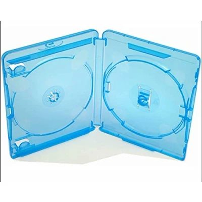 Image of 100 x Amaray Double Blu ray Case (Face on Face) 15mm Spine