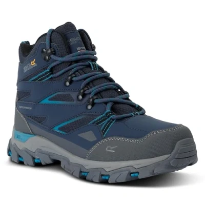 Image of Regatta Women&#039;s Breathable Holcombe Iii Walking Boots Navy Exotic Plume, Size: UK 5