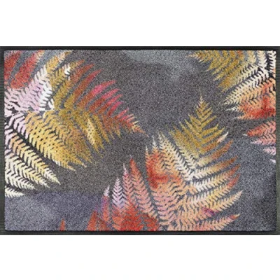 Image of Wash+Dry Doormat, Polyamide Back: Nitrile Rubber, Multicoloured, 50 x 75 cm