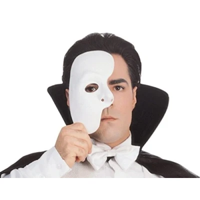 Image of Phantom of the Opera Half Mask Accessory
