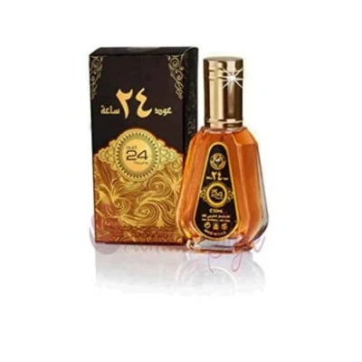 Image of Oud 24 Hours 50ml EDP Spray by Ard al Zaafaran Woody Musky Vanilla