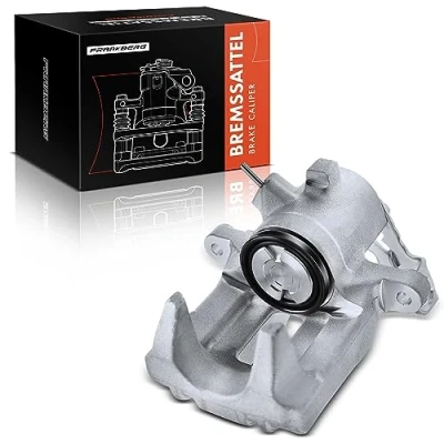 Image of Frankberg Brake Caliper Rear axle Right Compatible with A4 2000 2007 Avant 2001 2008 Convertible 2002 2009 Exeo 2013 Replace# 8E0615424B