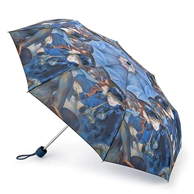 Image of Fulton National Gallery Minilite 2 Renoir The Umbrellas Folding Compact Umbrella