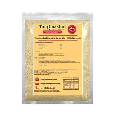 Image of Premium Beef Complete Burger Mix 500g (5kg Batch)