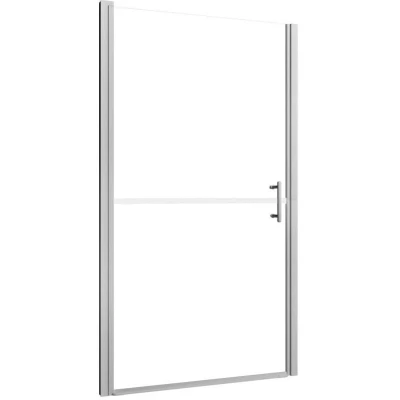 Image of vidaXL Shower Door Tempered Glass 81x195 cm