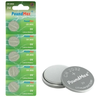Image of 5 x PoundMax 2032 CR2032 3V Lithium Batteries