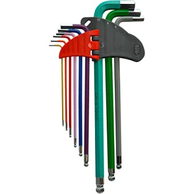 Image of 9pc Extra Long Ball End Hex Key Set
