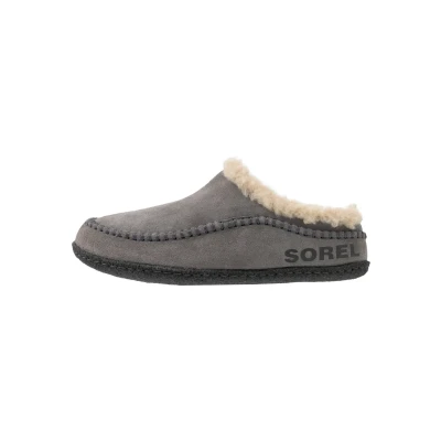 Image of Sorel Lanner Ridge Slippers, Men&#039;s, Size: 9, Quarry Suede