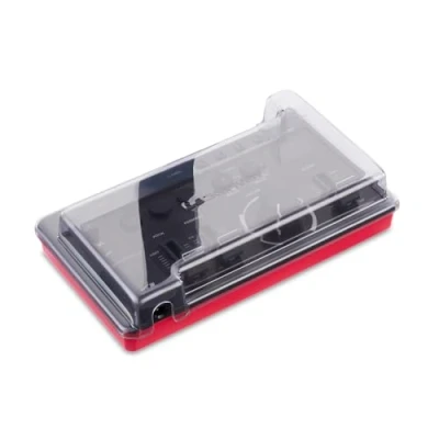 Image of Decksaver Cover for Roland Aira Compact E 4 Super Durable Polycarbonate Protective lid in Smoked Clear Colour, Made The UK Producers&#039; Choice Unbeatable Protection