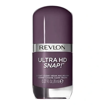 Image of Revlon Ultra HD Snap Nail Polish, Long Lasting Vegan Formula, Quick Drying &amp; One Coat Full Coverage Colour (8ml) Grounded (033) Unisex
