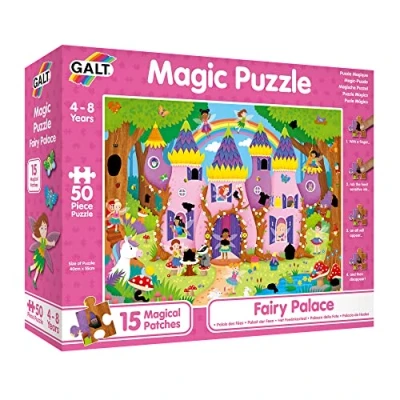 Image of Galt Toys, Magic Puzzle Fairy Palace, Jigsaw Puzzle, Ages 4 Years Plus