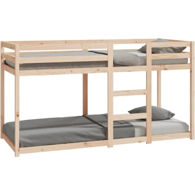 Image of vidaXL Bunk Bed without Mattress 80x200 cm Solid Wood Pine