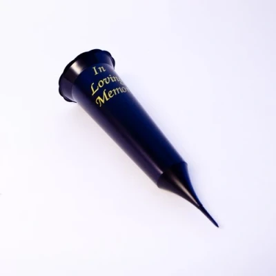 Image of In Loving Memory Grave Vase with Ground Spike