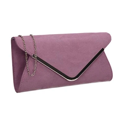 Image of SwankySwans Women&#039;s Karlie Clutch Bag, Lilac