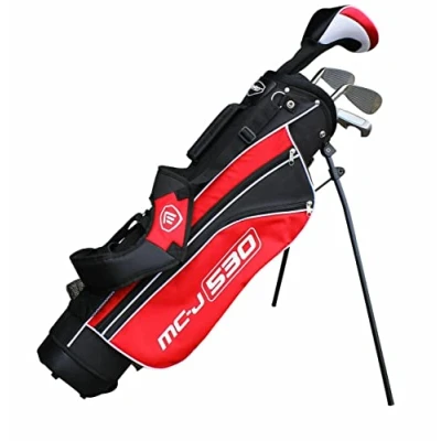 Image of Masters Golf Junior MC J 530 Half Set Age 9 12 Rh Black/Silver