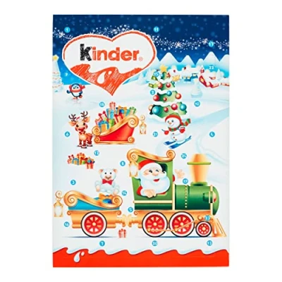 Image of Kinder Mini Santa Advent Calendar 135g