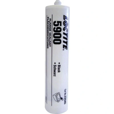 Image of Loctite 5900 Flange Sealant, Low Strength, Black, 300 ml, Engine Oil