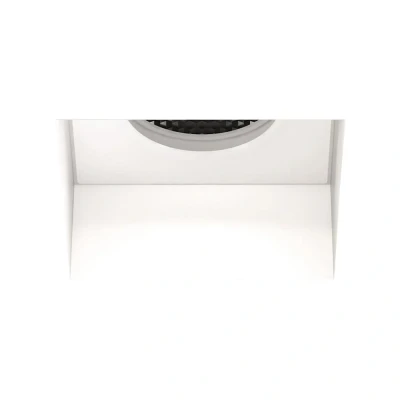 Image of Trimless Square Fixed Matt White GU10 Downlight Astro