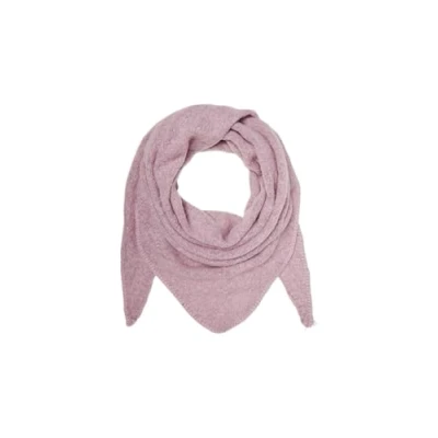 Image of Vero Moda Vmcally Triangle Scarf Foulard, Women&#039;s, Size: One Size, Fuchsia pink/black melange