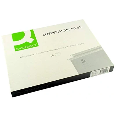 Image of Q Connect A4 Tabbed Suspension Files (Pack of 10)