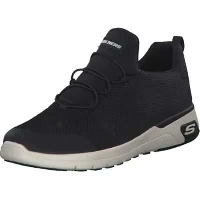 Image of Skechers Women&#039;s Marsing Waiola SRC Health Care Professional Shoe, Black/White, 3 UK