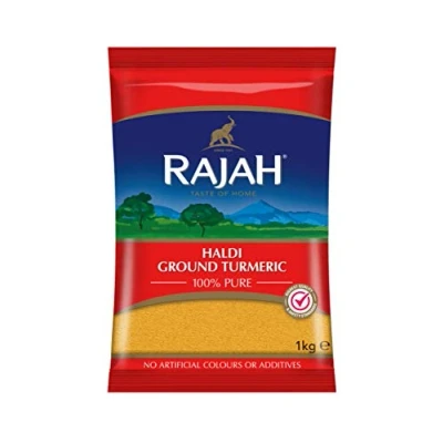 Image of Rajah Spices Haldi Ground Turmeric Holud Haldar Haladi (1kg)