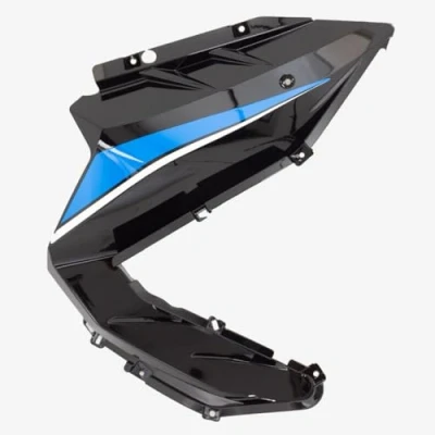 Image of Lower Left Panel Black/Blue for Lexmoto LXS 125 Euro 5 TR125 GP2 E5 CMPO Fairing