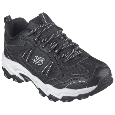 Image of Skechers Women&#039;s Stamina at Sneaker, Black, 5 UK