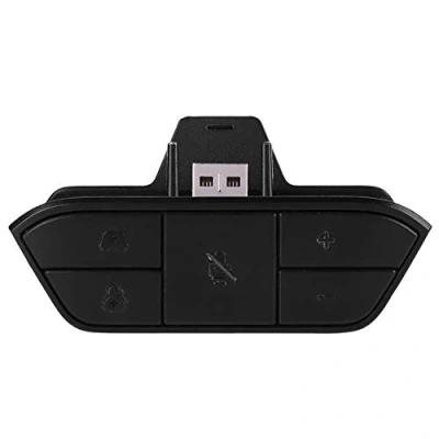 Image of ASHATA for Xbox One Stereo Headset Adapter,Headset Adapter Game Audio Chat Mic Controller