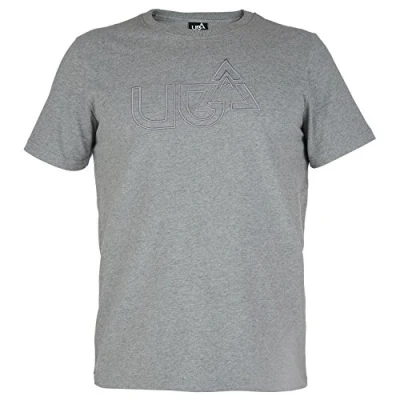 Image of Urban Beach Men&#039;s Amerigo Crew Neck T Shirt Grey, Medium