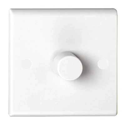 Image of Deta S1414 Universal LED Dimmer Switch 1 Gang 2 Way 3 250 Watt (White)