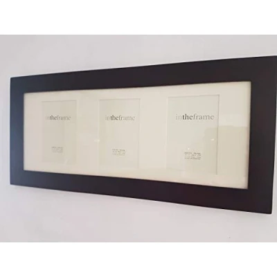Image of Vesey Gallery Photo Picture Frame. Multi Aperture For 6x4 Inch Images. Made in UK (1)