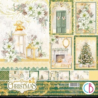 Image of Ciao Bella Sparkling Christmas 12&quot;x12&quot; Paper Pad