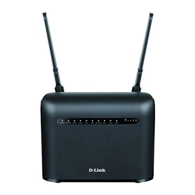 Image of D Link DWR 953V2 LTE Cat4 Wi Fi AC1200 Router, Fast 4G Download Up to 150 Mbps, Fi, 4 x Gigabit Port, Internet External Antennas, Unlocked for All Networks