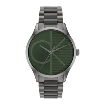 Image of Calvin Klein Analogue Quartz Watch for Men and Women Iconic Collection Available with Either a Link Stainless Steel Bracelet or Mesh one