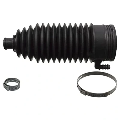 Image of 482034581R Bellow, steering FEBI BILSTEIN 101701 Thermoplast Front Axle Left, Right with clamps DACIA: SANDERO 2