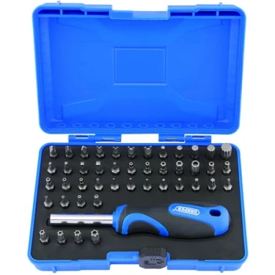 Image of Draper Security Screwdriver Bit and Driver Set (45 Piece)